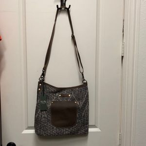 Myra bag brand brown/taupe handbag.